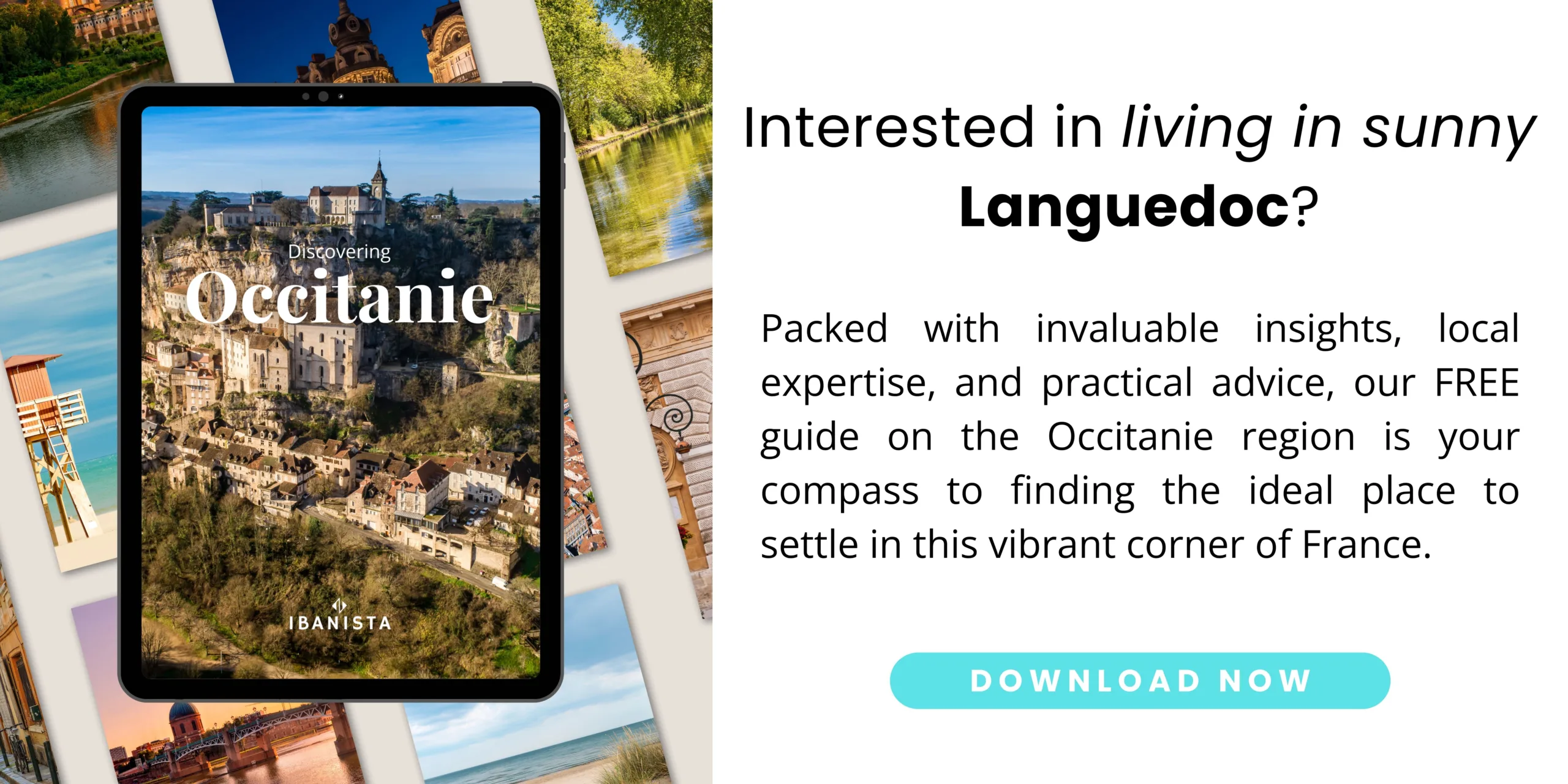 Occitanie Region Banner - download the free guide