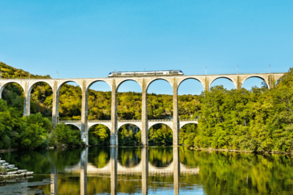 Prettiest Train Journeys in France - Clermont-Ferrand to Nîmes (Intercécité)